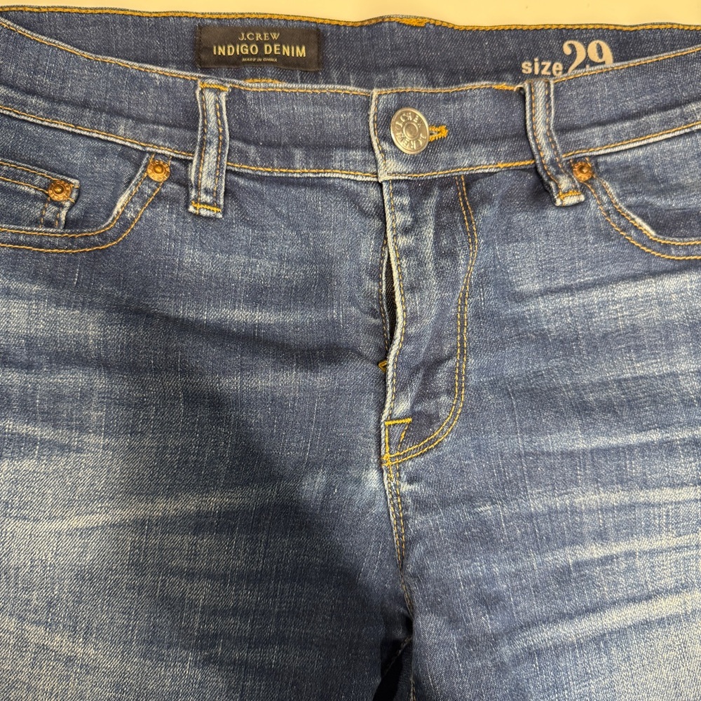 J. Crew Indigo Denim Jean Shorts